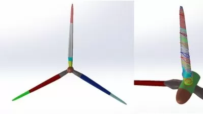 Master 5MW Wind Turbine CAD Design in SolidWorks 2024  

