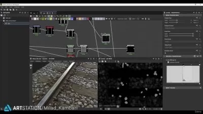 Master Metal & Pebble Textures in Substance Designer Pro  

