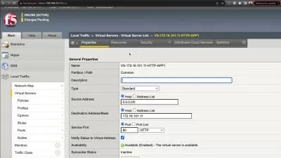 Ultimate BIG-IP Administrator 2024: Master F5 TMOS  

