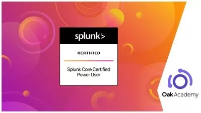 Splunk Power User Pro: Complete SPLK-1002 Certification 2024  

